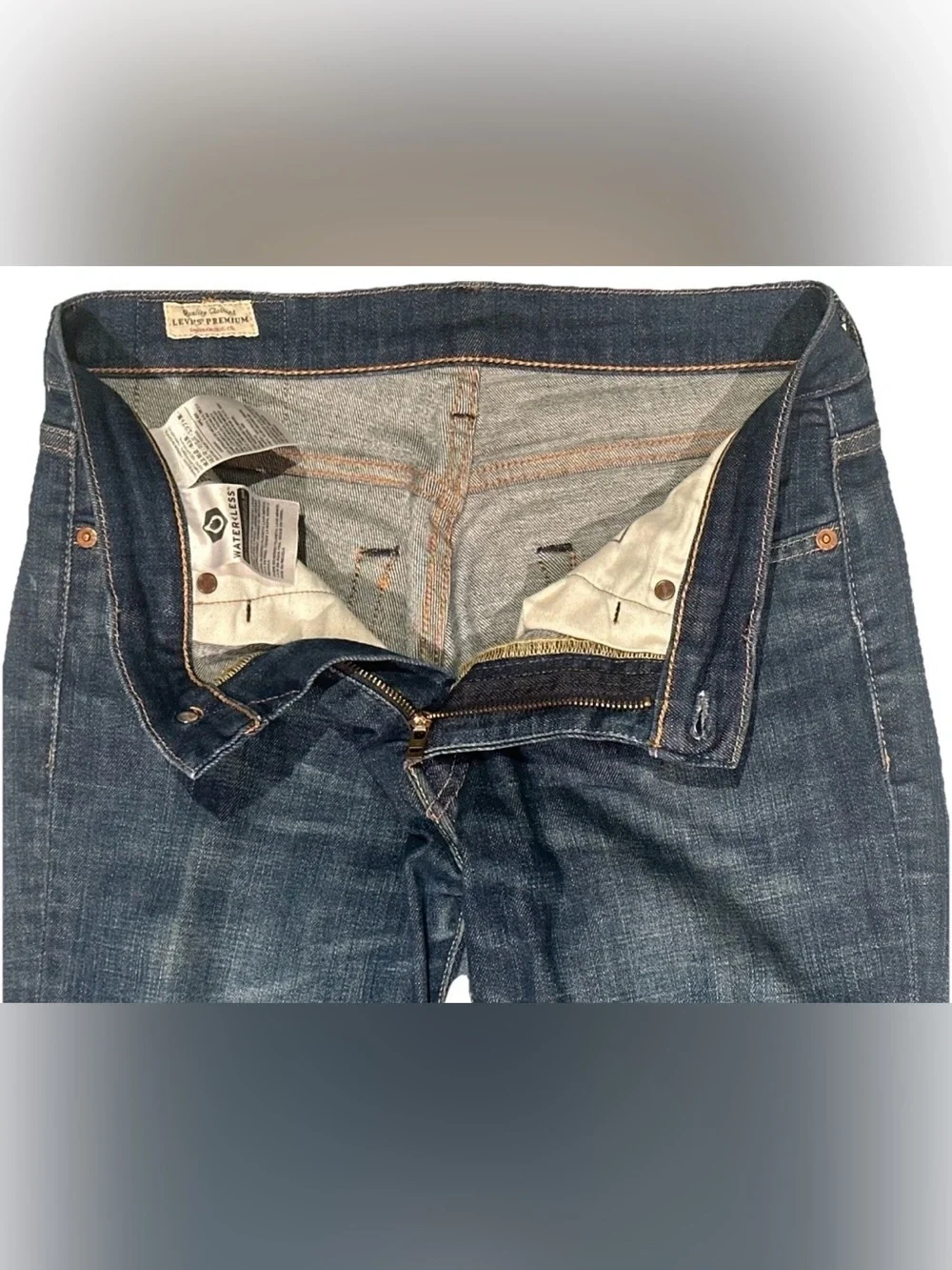 LEVIS 511 SLIM FIT PREMIUM BIG E MENS JEANS 31 X 30 MEDIUM WASH